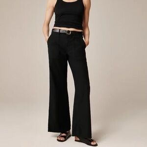 J. Crew Camp-Pocket Wide-Leg Pant NWT